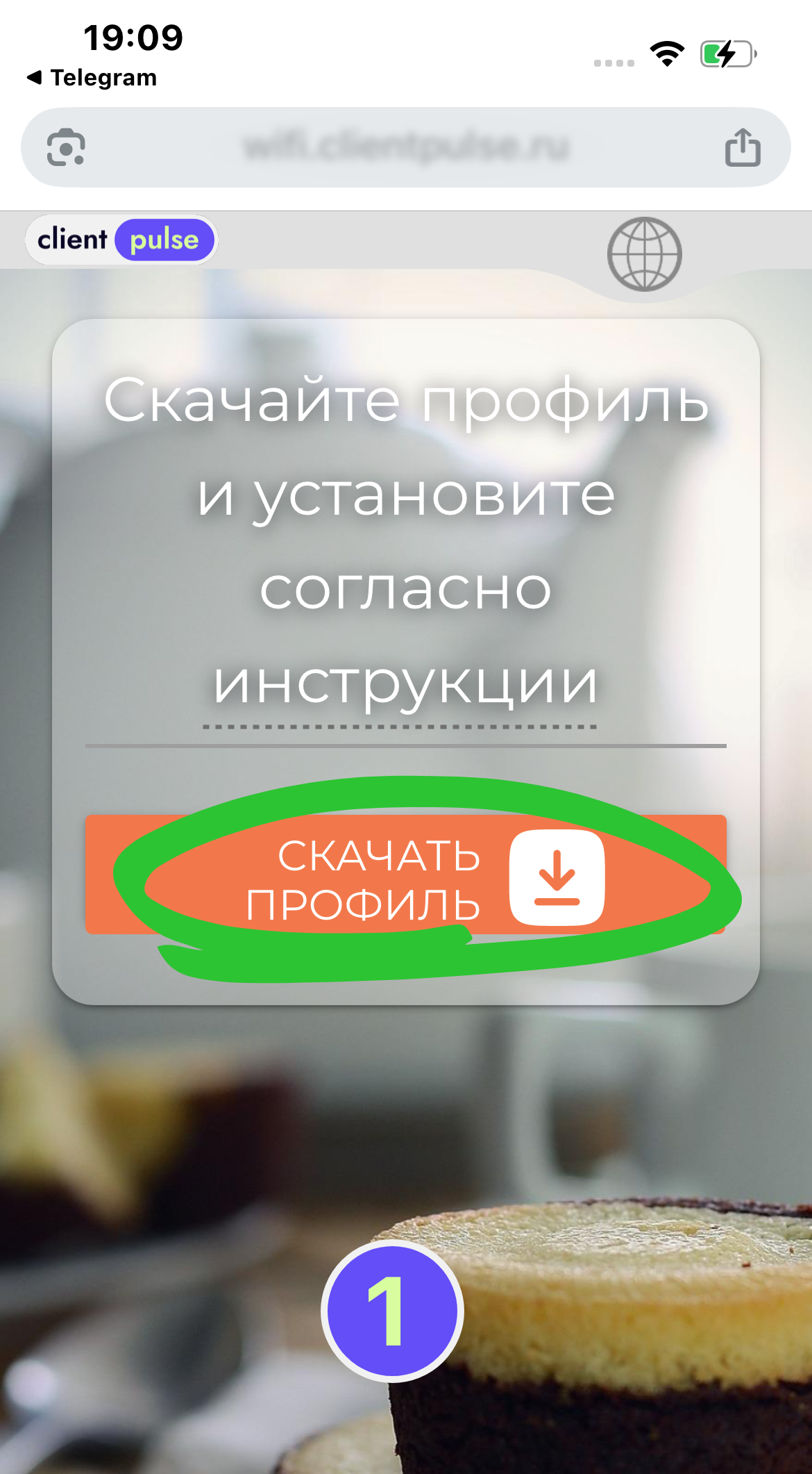 Шаг 1: Откройте страницу выпуска профиля